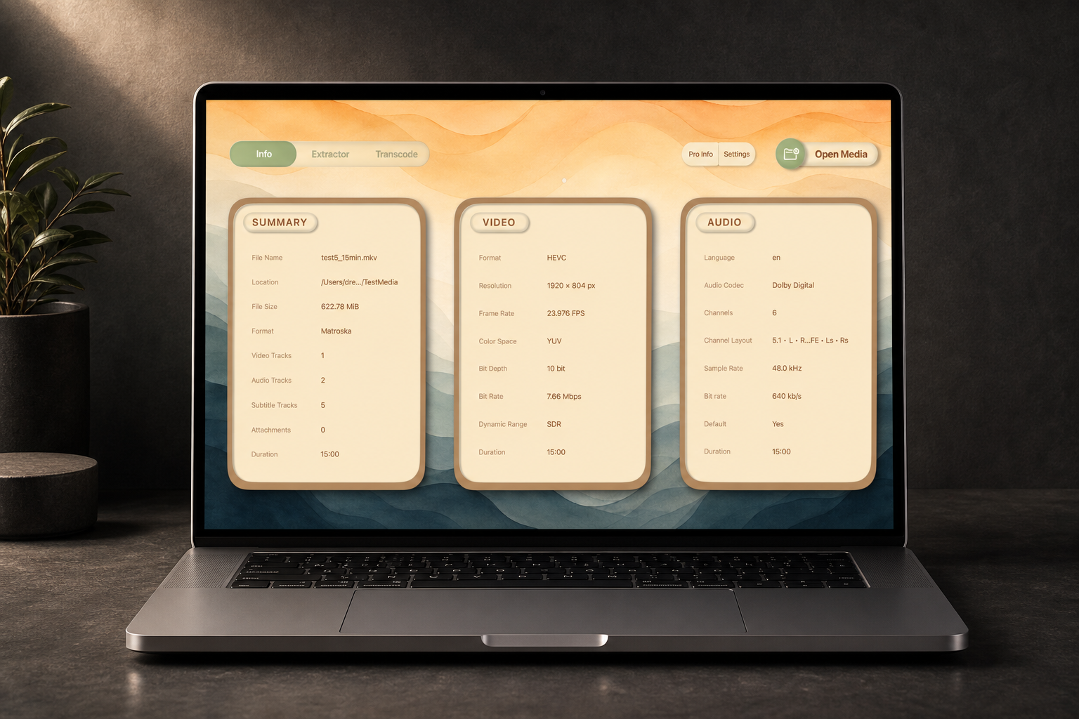 DreamWorkshop Inspect interface screenshot